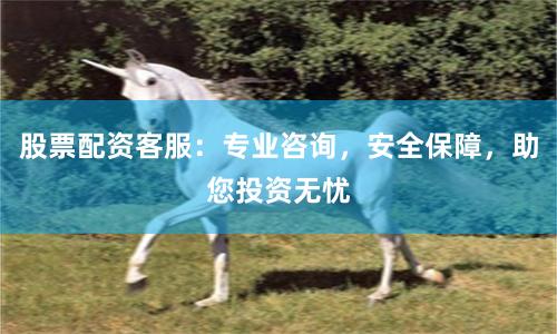 股票配资客服：专业咨询，安全保障，助您投资无忧